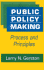 Public Policy Making