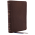 The Kjv, Open Bible, Genuine Leather, Brown, Red Letter, Comfort Print: Complete Reference System