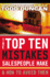 The Top Ten Mistakes Salespeople Make & How to Avoid Them