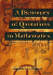 A Dictionary of Quotations in Mathematics