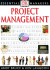 Project Management (Dk Essential Managers)