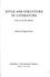 Style and Structure in Literature: Essays in the New Stylistics