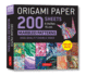 Origami Paper 200 Sheets Marbled Patterns 6" (15 Cm): Tuttle Origami Paper: Double Sided Origami Sheets Printed With 12 Different Patterns (Instructions for 6 Projects Included)