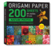 Origami Paper 200 Sheets Nature Photos 8 1/4" (21 CM): Extra Large Tuttle Origami Paper: High-Quality Double Sided Origami Sheets Printed with 12 Different Photographs (Instructions for 6 Projects Included)