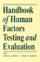 Handbook of Human Factors Testing and Evaluation