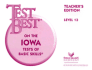 Test Best on the Itbs: Level 13