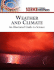 Weather and Climate: an Illustrated Guide to Science