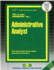 Administrative Analyst(Passbooks) (Career Examination Series)