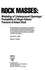 Rock Masses: Modeling of Underground Openings/Probability of Slope Failure/Fracture of Intact Rock: Proceedings of the Symposium Sponsored By the Geotechnical Eng