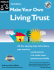 Make Your Own Living Trust (Make Your Own Living Trust, 4th Ed)