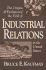 The Origins Evolution of the Field of Industrial Relations in the United States 25 Cornell Studies in Industrial and Labor Relations
