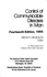 Control of Communicable Diseases in Man