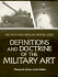 Definitions and Doctrine of the Military Art: Past and Present (the West Point Military History Series)