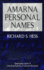 Amarna Personal Names: Vol 9