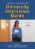 University Interviews Guide-Third Edition