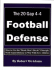 The 20 Gap 4-4 Football Defense
