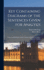 Key Containing Diagrams of the Sentences Given for Analysis: In Reed and Kellogg's Graded Lessons in English and Higher Lessons in English