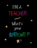 I'M a Teacher What's Your Superpower? : Teacher Notebook: Lined 8.5 X 11 Notebook (Nine Muses Notebooks)