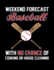 Weekend Forecast Baseball: College Ruled Composition Notebook For Baseball Sports Fans
