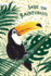 Save the Rainforest Notebook. Blank Lined Journal for Writing and Note Taking