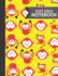 Dot Grid Notebook: Cute Bright Red & Yellow Monkey, Ape Softcover Paperback Dot Grid Journal // Notebook for Kids to Write and Draw in