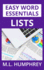 Lists (Easy Word Essentials)