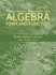 Algebra, Student Solutions Manual: Form and Function