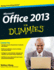 Office 2013 for Dummies