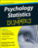 Psychology Statistics for Dummies (Paperback Or Softback)