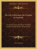 The Life of Jehoshua the Prophet of Nazareth: an Occult Study and Key to the Bible Containing the History of an Initiate