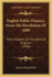 English Public Finance, From the Revolution of 1688: With Chapters on the Bank of England (1920)