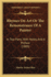 Rhymes on Art Or the Remonstrance of a Painter: in Two Parts, With Notes, and a Preface (1809)