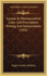 Lessons in pharmaceutical Latin and prescription writing and interpretation