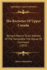 The Rectories of Upper Canada: Being a Return to an Address of the Honorable the House of Commons (1852)