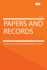 Papers and Records Volume XIV