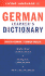 German Learner's Dictionary: English-German/German-English
