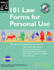 101 Law Forms for Personal Use-Book With Cd-Rom (5th Edition)