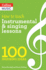How to Teach Instrumental & Singing Lessons: 100 Inspiring Ideas