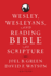 Wesley, Wesleyans, and Reading Bible as Scripture