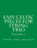 Easy Celtic Pieces for String Trio Vol.1: Violin, Viola, and Cello