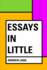 Essays in Little