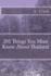 201 Things You Must Know About Thailand