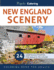 New England Scenery: Grayscale Photo Coloring for Adults