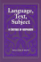 Language, Text, Subject: a Critique of Hispanism