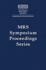 Thermoelectric Materials 2000-the Next Generation Materials for Small-Scale Refrigeration and Power Generation Applications: Volume 626 (Mrs Proceedings)