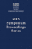 Engineered Porosity for Microphotonics and Plasmonics: Volume 797 (Mrs Proceedings)