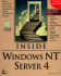 Inside Windows Nt Server 4.0: With Cdrom