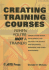 Creating Training Courses