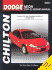 Dodge Neon 2000-2003 Repair Manual: Covers U.S. and Canadian Models of Dodge Neon (Chilton's Total Car Care Repair Manual)