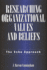 Researching Organizational Values and Beliefs: the Echo Approach